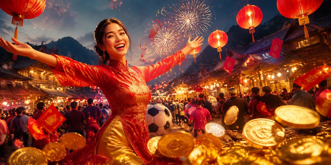 Lồng đèn đỏ và phong bì may mắn tại Sapa – biểu tượng cầu may trong mùa cá cược